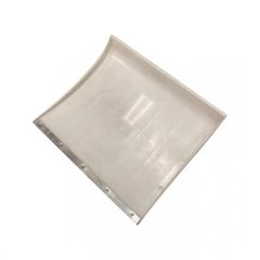 Hólapát Műanyag Fehér Élvédős 40 cm (orig )