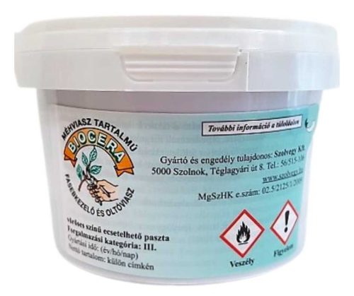 Biocera fasebkezelő és oltóviasz 0,5l