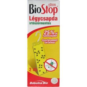 BIOSTOP plusz légyfogó lap 2 db-os