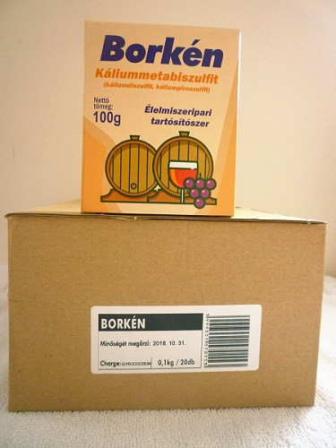 Borkén 0,1 kg dobozos