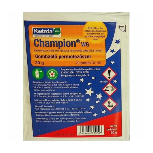 Champion WG 20 gr levél