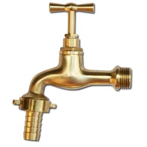 Csap - kerti csap réz 1/2" tömlő - 1/2" csatl.