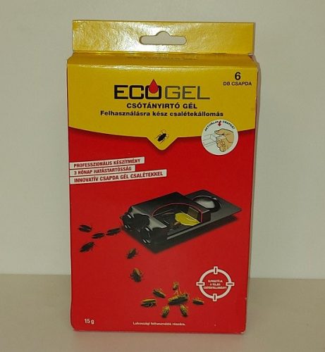 Csótányirtó gél /ECOGEL/ 6db-os