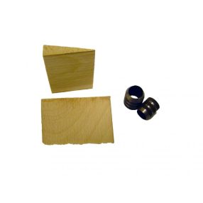 Fejsze-ék   fém 19mm + fa 60mm   2+2 db/bli