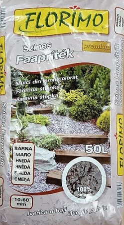 FLORIMO Faapríték Barna 50L