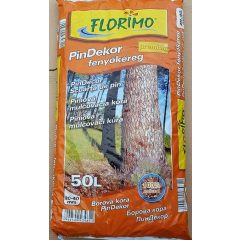 FLORIMO Fenyőkéreg dekor 20-40 mm 50L
