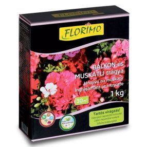 FLORIMO műtr. Balkon, Muskátli /doboz/ 1kg