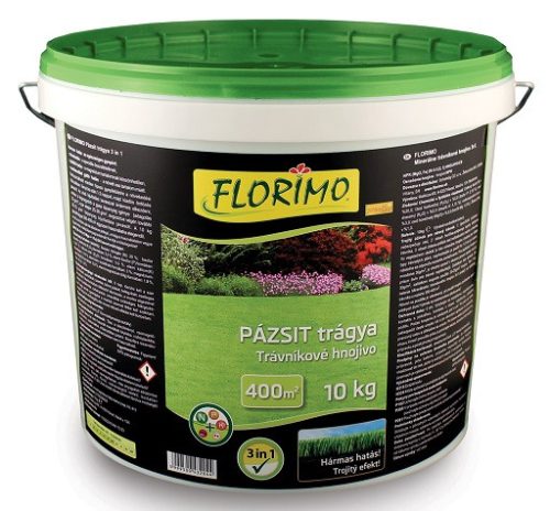 FLORIMO műtrágya Gyep / vödör / 10kg