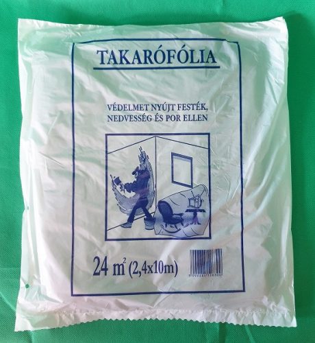 Fólia Takaró  normál /vékony/ 2,4*10m