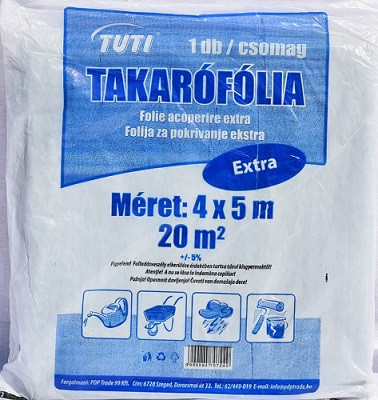Fólia Takaró  extra /járható/    4*5m