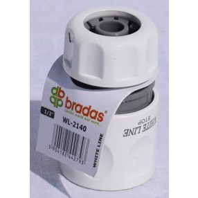 Gyorscsatl.  /2140/  1/2"  tömlőhöz   stoppos