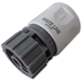 Gyorscs./2141/ 3/4" tömlőh.+ stopp,   anyam.