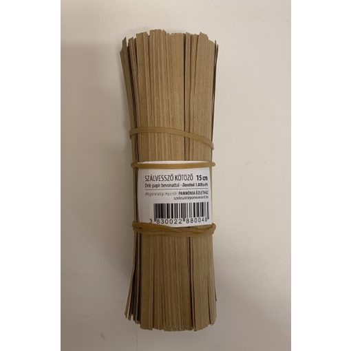 Kötöző fém papír bev. 1000 db-os 15 cm