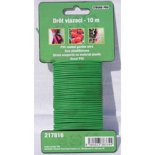 Kötöző fém gumírozott   2,5 mm     10 m