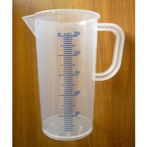Mérőkancsó  PP  /hő-vegyszerálló/   250 ml