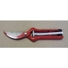 Metszőolló spanyol tip. piros kov.    21 cm
