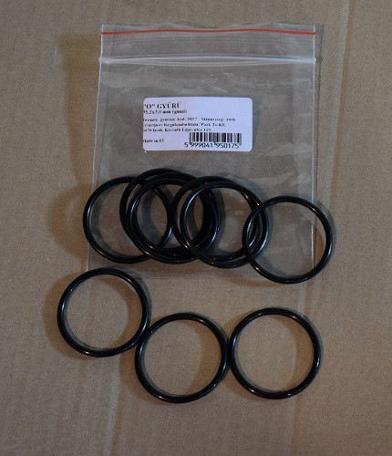 O gyűrű 35,2*3,0 mm gumi 10 db-os