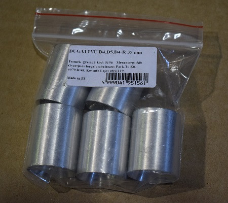 Dugattyú D4, D5, D4-R 35 mm 5 db-os
