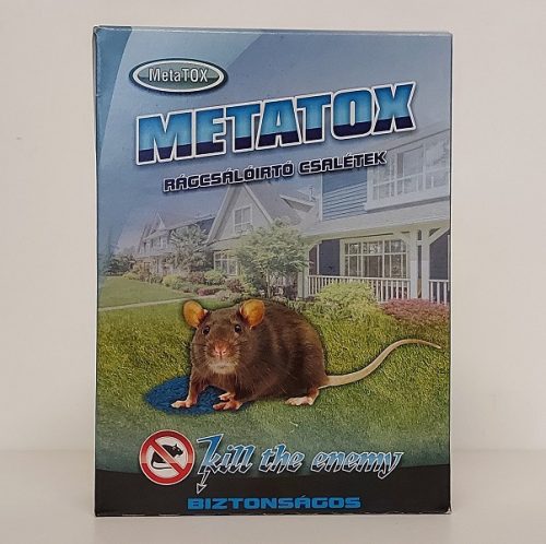 Rágcsálóirtó csalétek /Metatox/ 0,15kg