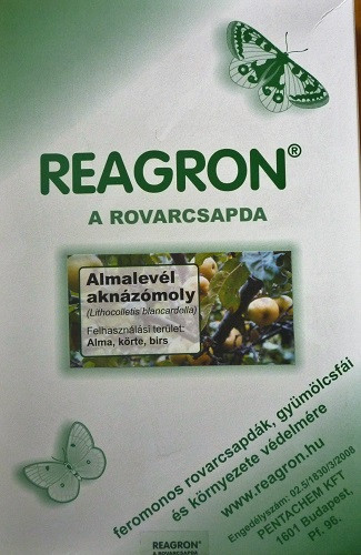 Reagron  Almalevél aknázómoly  alapcsapda