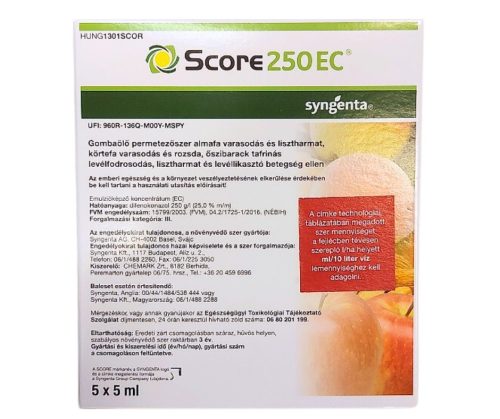 Score 250 EC 5*5 ml ampulla