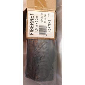 Szúnyogháló üvegsz. Fibernet antr.      1,5*30m