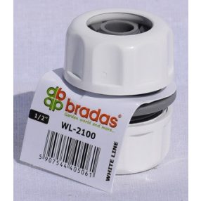 Tömlőtoldó /2100/  műanyag      1/2"