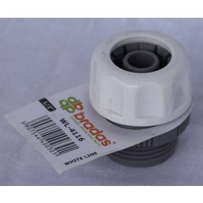 Tömlőtoldó /4116/  1/2" tömlő - 3/4" apamenet