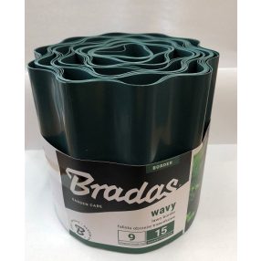 Univerzális szegély zöld  9 m * 15 cm
