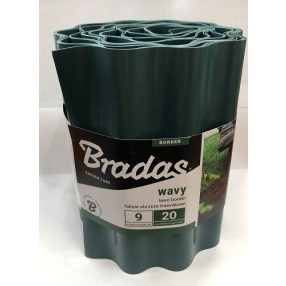 Univerzális szegély zöld  9 m * 20 cm