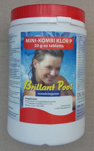 Uszoda-Kombi MINI /Klór+Alga+Pelyh./ 1L