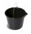 Vödör műanyag fekete kiöntővel 12kg