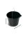 Vödör műanyag fekete kiöntővel 16l