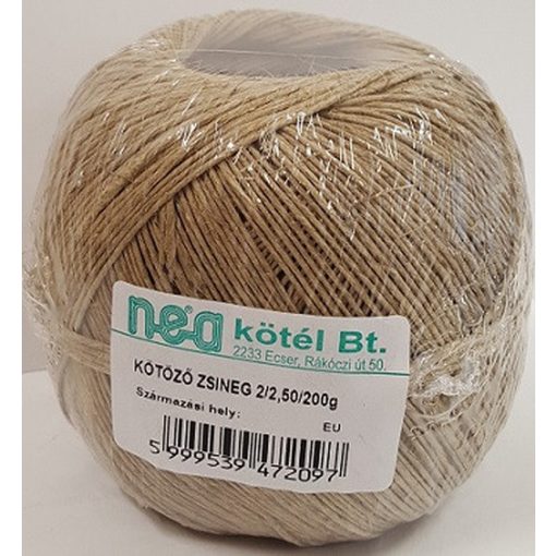 Zsineg--kender 2/2,50 0,2kg