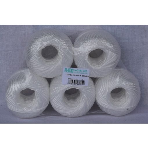 Zsineg--PP 0,60-as natur 0,2kg /GY 5/