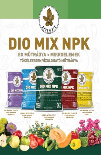 DIO Mix NPK (16-9-26) Műtrágya + Mikroelemek 2kg