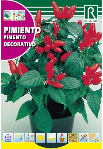 Díszpaprika Capsicum Decorativo mag 1g