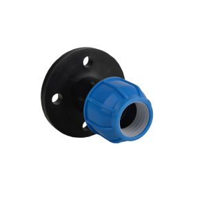 KPE karimás csatlakozó 110x4"