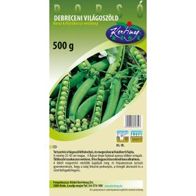 Kifejtőborsó Debreceni Korai világoszöld 500g