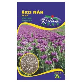 Őszi Mák Zeno Plusz Vetőmag 20g NAGY kiszerelés 
