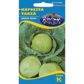 Fejeskáposzta Júniusi óriás 50g NAGY kiszerelés ***