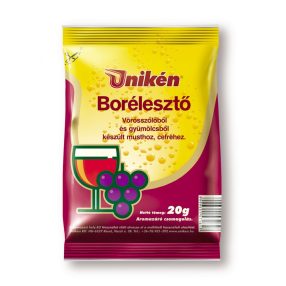 Borélesztő Unikén vörösborhoz 20g