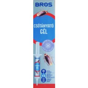 Bros Csótányirtó gél fecskendőben 20g