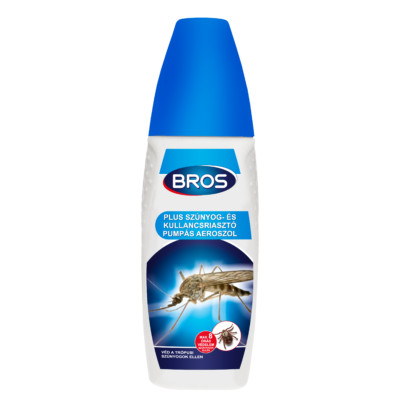 Bros Plus szúnyog és kullancs riasztó pumpás 100ml