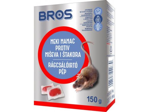 Bros Rágcsálóirtó pép 150g 29ppm