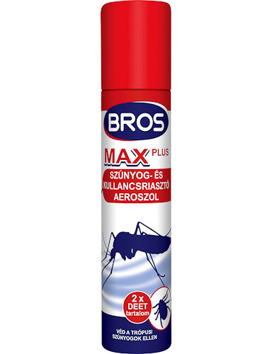 Bros Szúnyog- és Kullancsriasztó aeroszol MAX 90ml