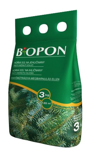Bros-biopon növénytáp Fenyőtáp megbarnulás ellen gran. 3kg