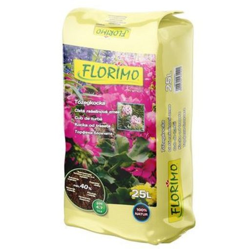 FLORIMO Tőzegkocka 25L