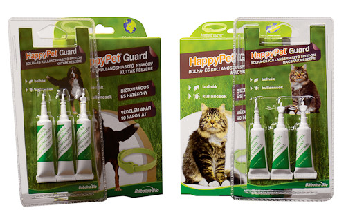 HappyPet Guard bolha- és kullancsriasztó spot-on (Kutyák) 3x5ml