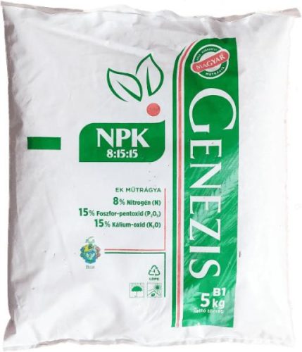 Komplex NPK 8-15-15 műtrágya (Genezis) 5kg